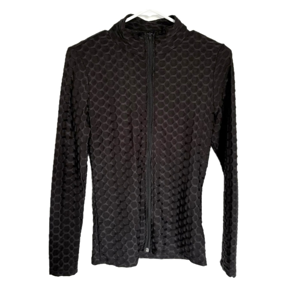 Love J Textured Black Jacket